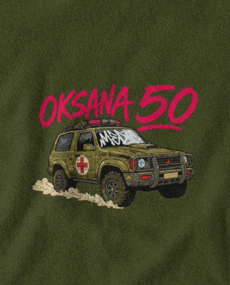 Mikina s kapucí Operace Oksana