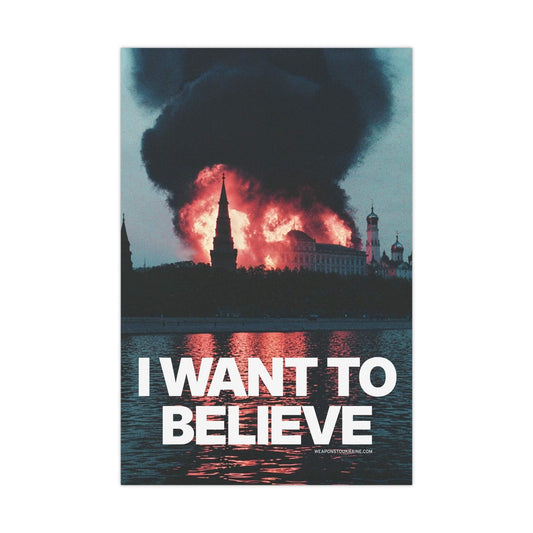 Poster I want to believe