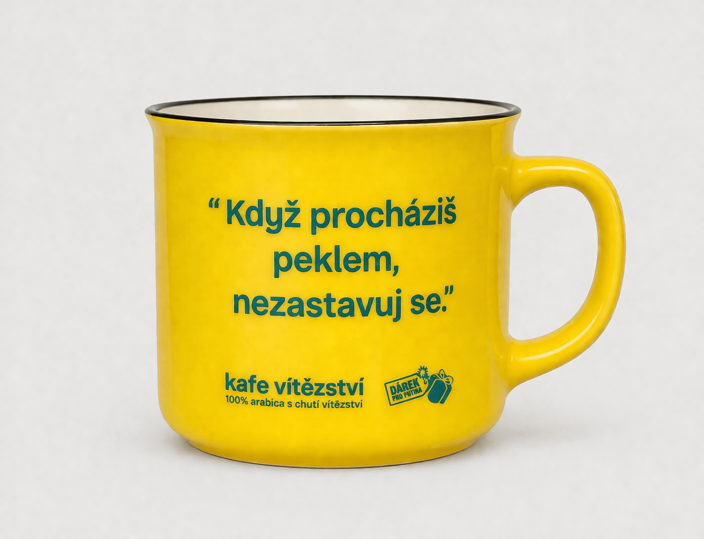 Kafe vítězství (ovocná Etiopie) + hrnek