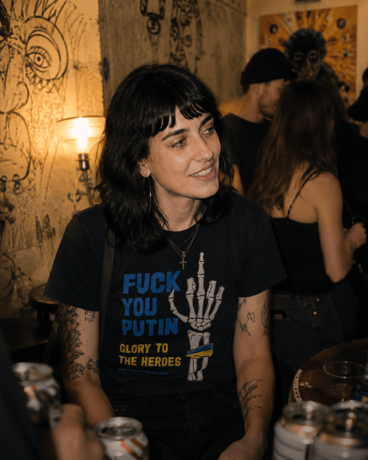 Dámské tričko Fuck You Putin