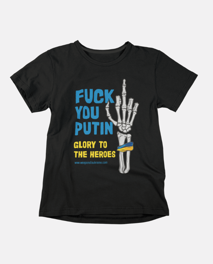 Tričko Fuck You Putin Stánek