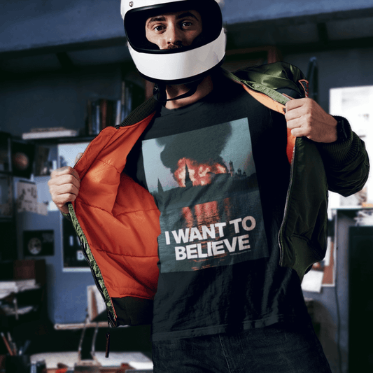 T-shirt I want to believe