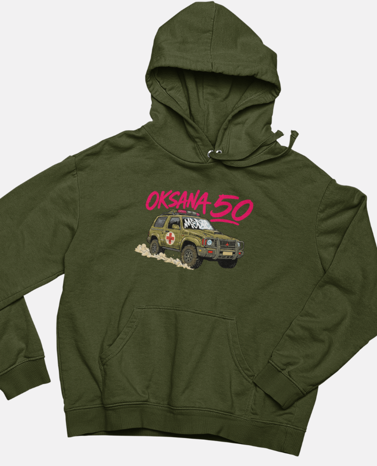 Mikina s kapucí Operace Oksana
