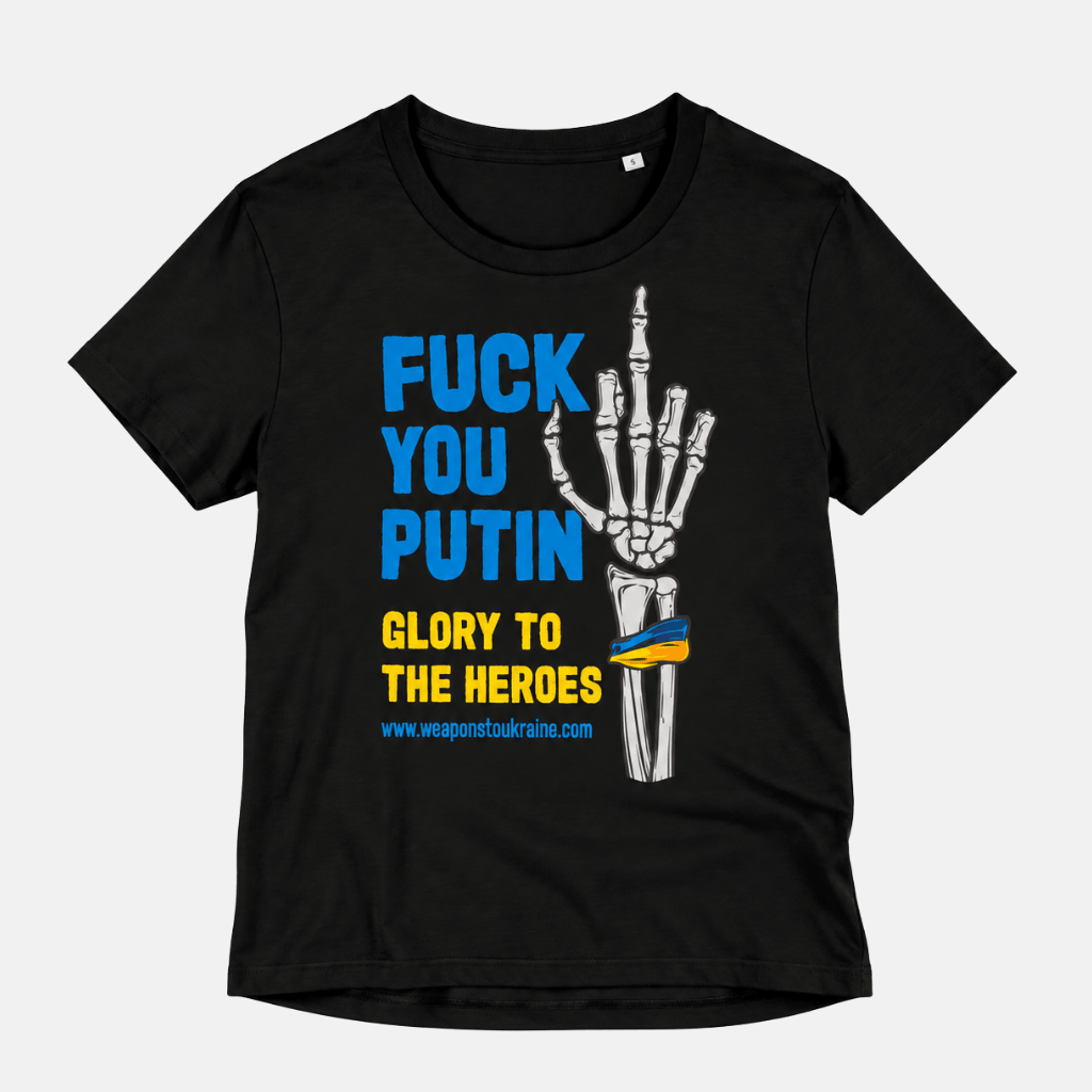 Dámské tričko Fuck You Putin