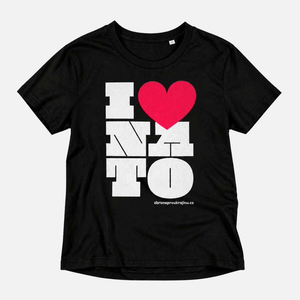 Dámské tričko I Love NATO