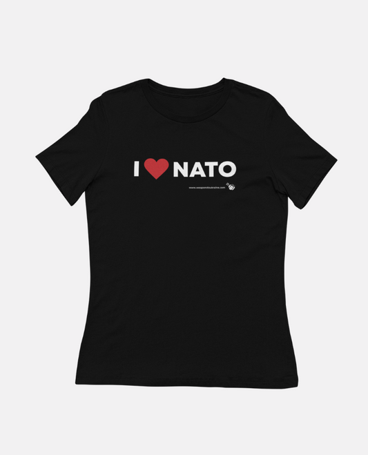 Dámské tričko I LOVE NATO
