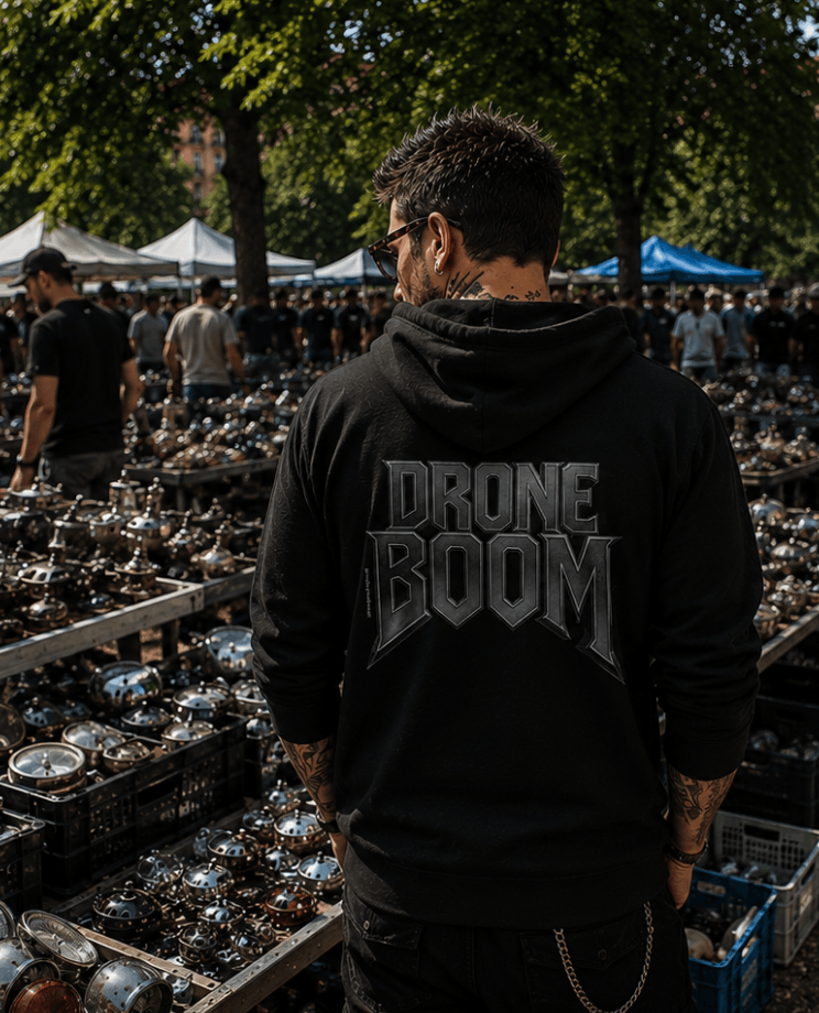 Mikina na zip Droneboom