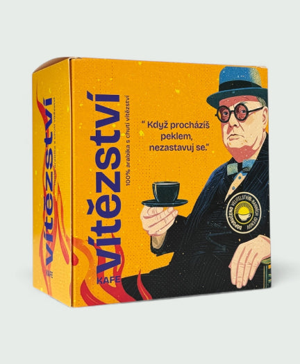 Kafe vítězství (ovocná Etiopie) + hrnek