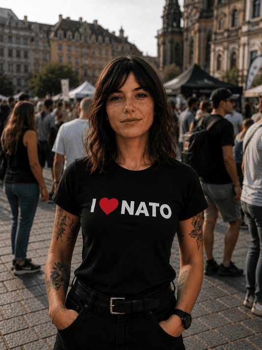 Dámské tričko I LOVE NATO