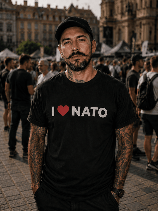 Tričko I LOVE NATO