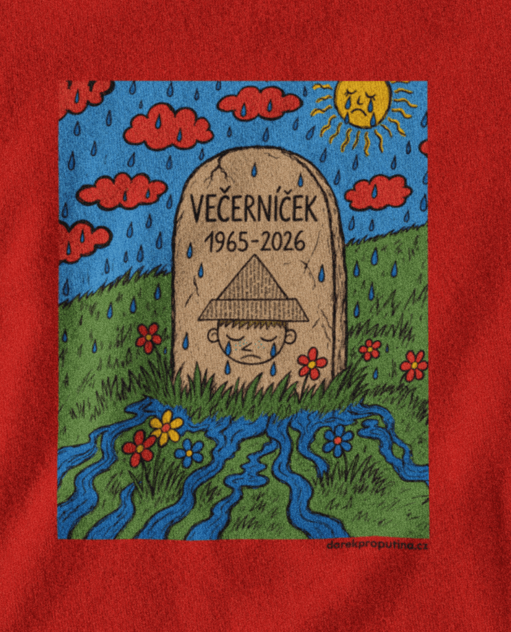 Tričko Večerníčkův hrobeček